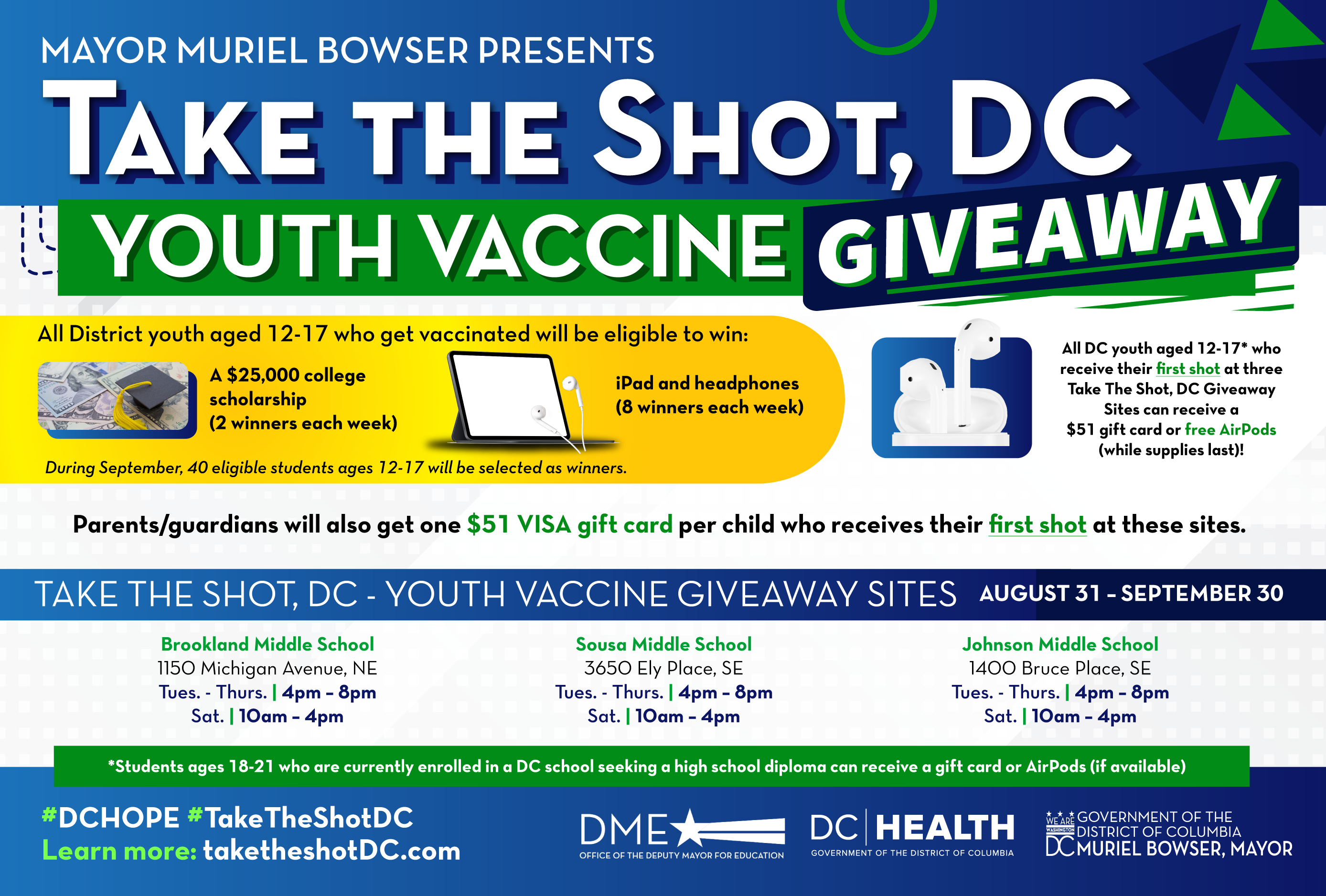 Youth Vaccine Giveaway