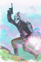 O fantástico Rocketeer na visão de Esad Ribic